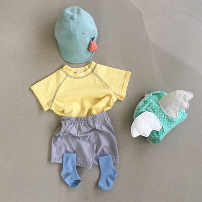 Conjunto Ejecutivo Bicolor con Blusa y Pantalón de Manga Corta Unisex - Image 9