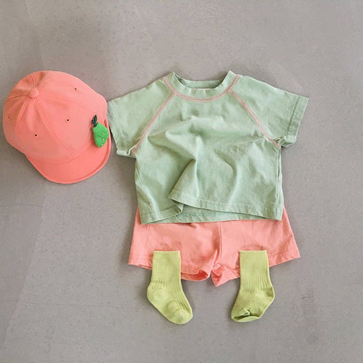 Conjunto Ejecutivo Bicolor con Blusa y Pantalón de Manga Corta Unisex - Image 5