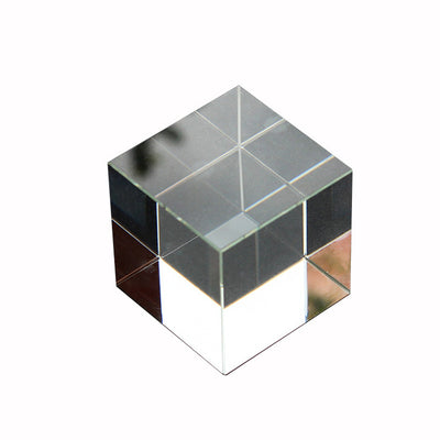 Cubo de Cristal Transparente para Exhibición de Artesanías - Image 2
