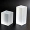 Cubo de Cristal Transparente para Exhibición de Artesanías