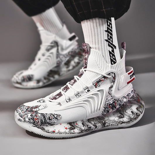 Zapatillas Deportivas Casuales Hombre - Tenis Lujo Running Off White - Image 22