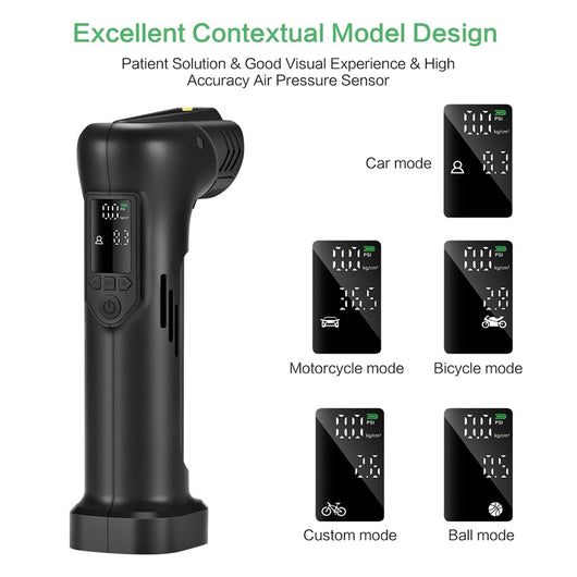 Compresor de Aire Digital Inalámbrico 6000mAh para Auto, Moto y Bicicleta - Image 10