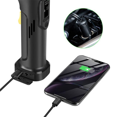 Compresor de Aire Digital Inalámbrico 6000mAh para Auto, Moto y Bicicleta - Image 5