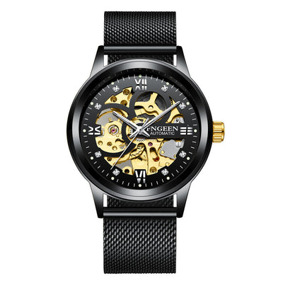 Reloj Mecánico de Lujo con Banda de Acero Luminoso e Impermeable - Image 13