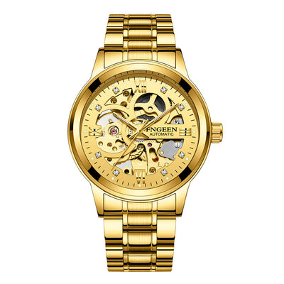 Reloj Mecánico de Lujo con Banda de Acero Luminoso e Impermeable - Image 16
