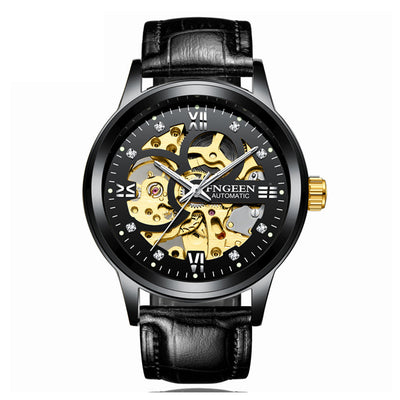 Reloj Mecánico de Lujo con Banda de Acero Luminoso e Impermeable - Image 6
