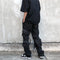 Pantalones Overol Street Ajustables con Puños Anudados