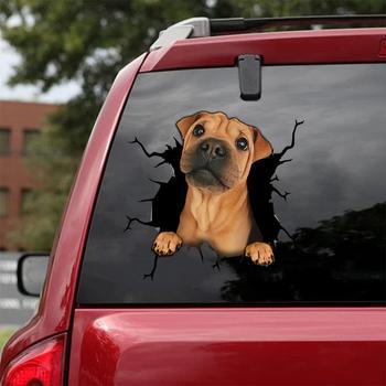 Pegatina Decorativa de Cachorro - Adhesivo Estático para Ventanas y Autos - Image 5