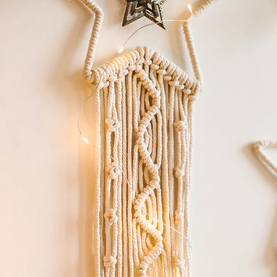 Decoración de Pared Colgante Estrellas y Luna - Adornos Creativos para el Hogar - Image 12