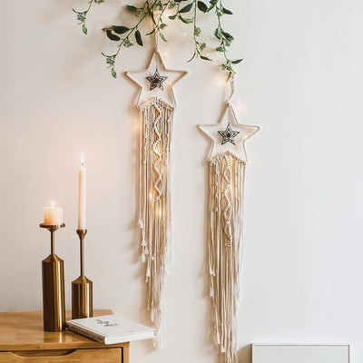 Decoración de Pared Colgante Estrellas y Luna - Adornos Creativos para el Hogar - Image 15