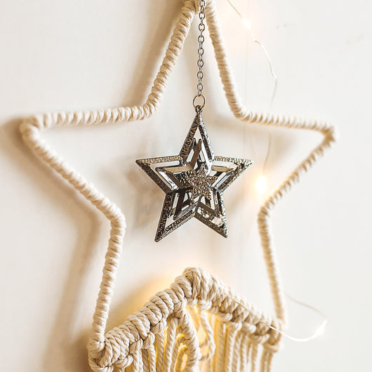 Decoración de Pared Colgante Estrellas y Luna - Adornos Creativos para el Hogar - Image 3