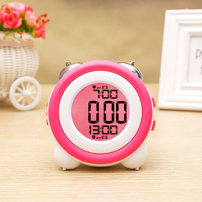 Reloj Despertador Infantil con Pantalla LED Mensaje y Luz Nocturna - Image 2