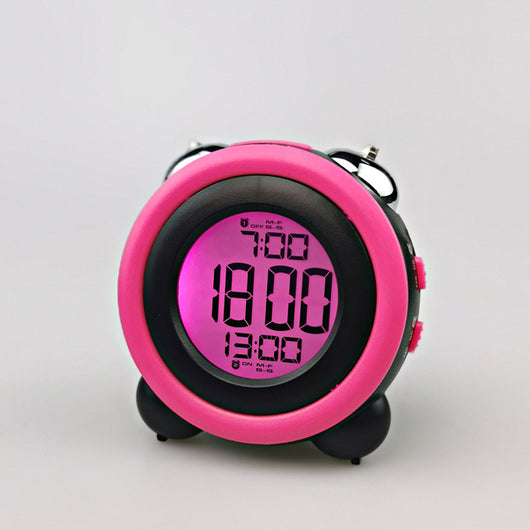 Reloj Despertador Infantil con Pantalla LED Mensaje y Luz Nocturna - Image 7