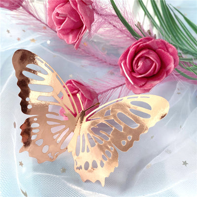 Mariposas Espejo 3D Huecas - Pegatinas Decorativas para Paredes - Image 30