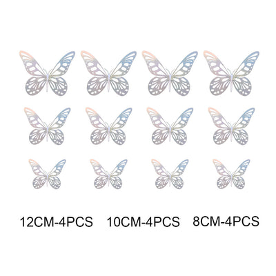 Mariposas Espejo 3D Huecas - Pegatinas Decorativas para Paredes - Image 37
