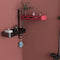 Mueble Organizador de Baño con Espejo Iluminado y Almacenamiento sin Perforación
