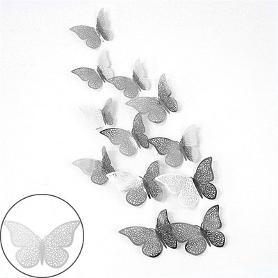 Mariposas Espejo 3D Huecas - Pegatinas Decorativas para Paredes - Image 9