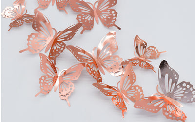 Mariposas Espejo 3D Huecas - Pegatinas Decorativas para Paredes - Image 7