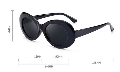 Gafas de Sol Elípticas Tendencia Europa - Diseño Moderno y Protección UV - Image 8