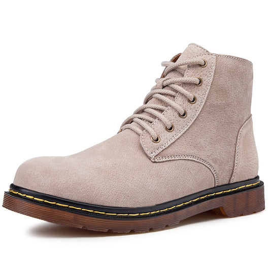 Botas Altas Estilo Británico - Calzado de Trabajo Casual Tallas Grandes - Image 3