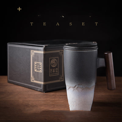 Taza de Té Oficina Grande - Capacidad Extendida para Té y Bebidas - Image 2