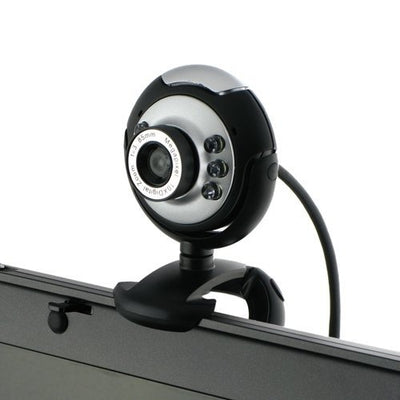 Cámara Web Full HD con 6 Luces LED y Visión Nocturna - Instalación Automática - Image 2