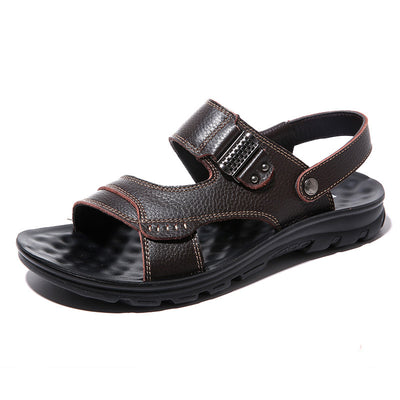 Sandalias de Cuero para Playa con Suela de Goma - Comodidad de Verano - Image 6
