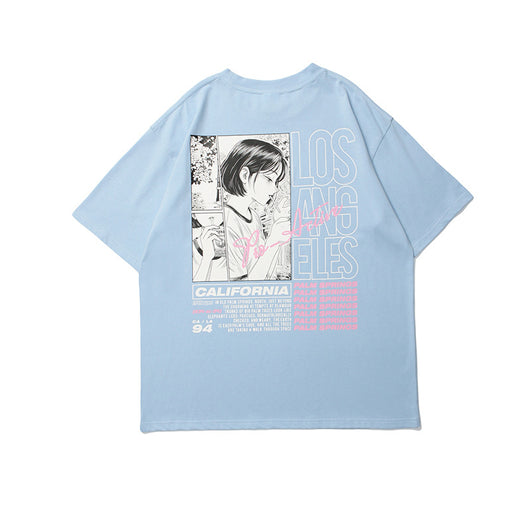 Playera Infantil con Estampado de Animación de Niña - Image 9