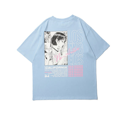 Playera Infantil con Estampado de Animación de Niña - Image 4
