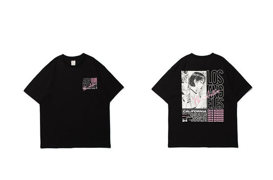 Playera Infantil con Estampado de Animación de Niña