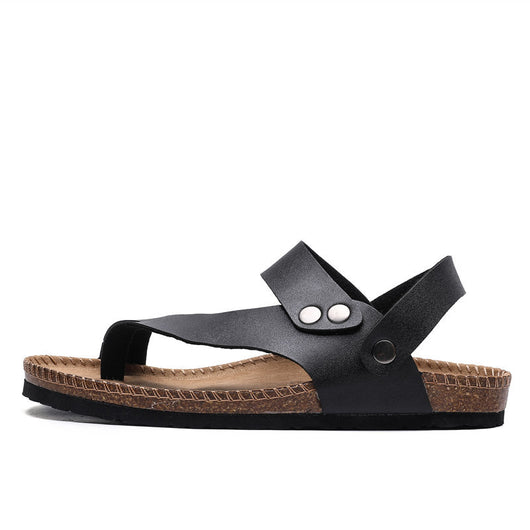 Sandalias Hombre Verano Chanclas de Corcho Playa Estilo Moderno - Image 7
