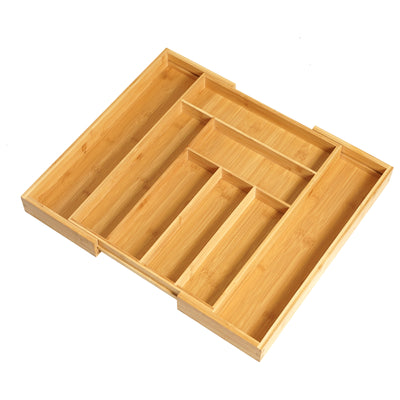 Organizador de Cuchillos Bambu con Cajón Retráctil - Image 10