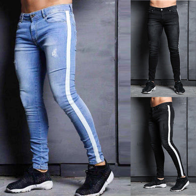 Jeans para Hombre con Rotos en las Rodillas - Estilo Urbano Moderno - Image 3