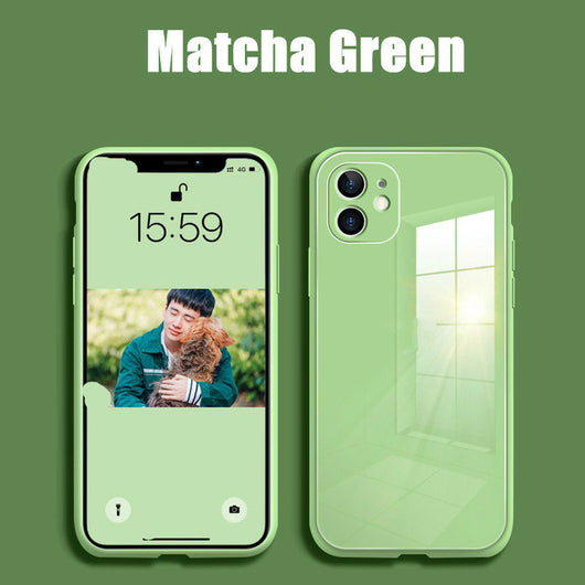 Funda iPhone 11/XS Cristal Líquido Borde Recto - Protección Premium Silicona - Image 11