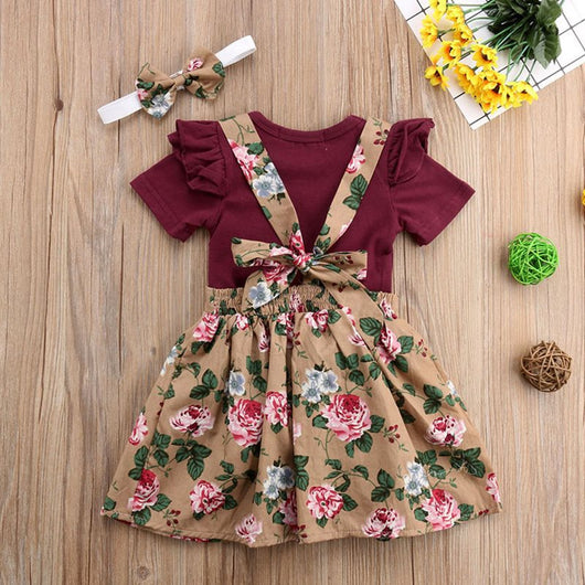 Vestido para Niña con Moño Europeo y Americano - Image 2