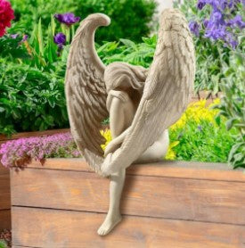Ángel de la Redención - Figura Decorativa de Resina Despertador - Image 10