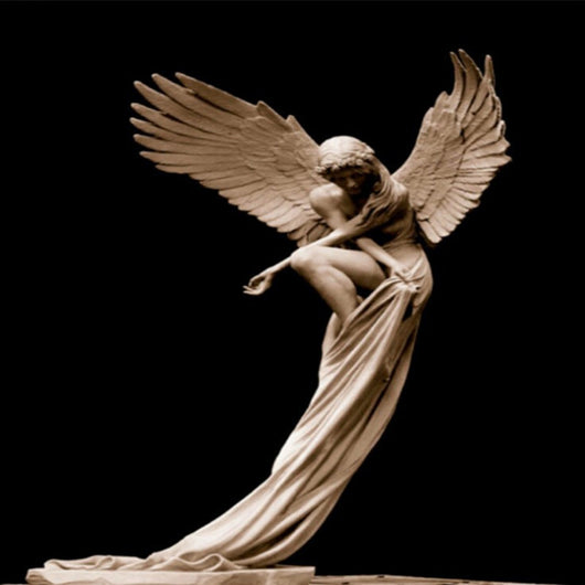 Ángel de la Redención - Figura Decorativa de Resina Despertador - Image 9