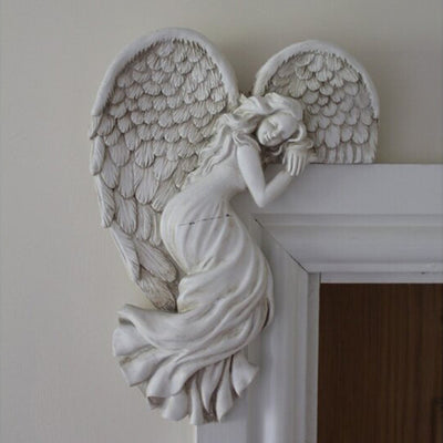 Ángel de la Redención - Figura Decorativa de Resina Despertador - Image 11