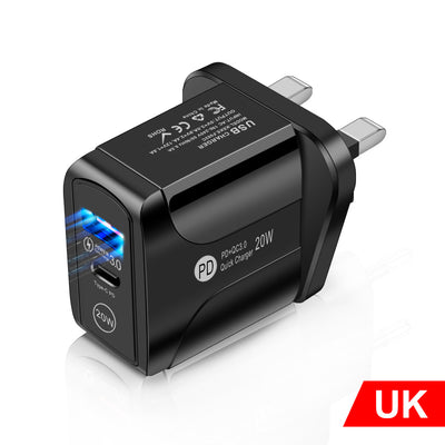 Cargador de Viaje Universal Rápido - Estándares Europeo, Americano y Británico - Image 11