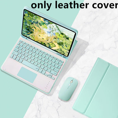 Teclado Bluetooth para Tablet con Protector y Ratón Dual Mode - Image 9