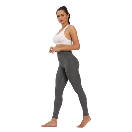 Leggings Yoga Slim Durazno para Mujer con Detalles de Costura - Image 2