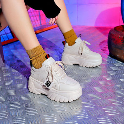 Zapatillas Plataforma Harajuku con Suela Gruesa - Sneakers Elevadores de Altura - Image 11
