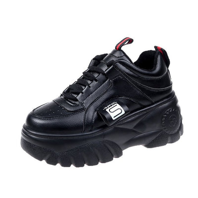 Zapatillas Plataforma Harajuku con Suela Gruesa - Sneakers Elevadores de Altura - Image 5