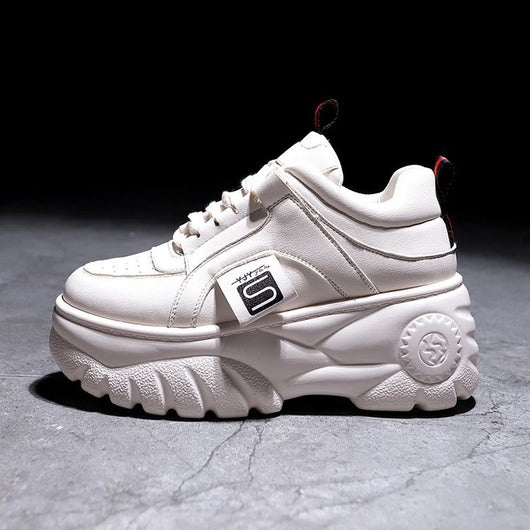 Zapatillas Plataforma Harajuku con Suela Gruesa - Sneakers Elevadores de Altura - Image 6