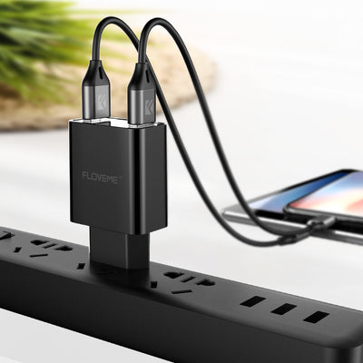 Cargador Dual USB con Pantalla Digital Floveme - Image 5