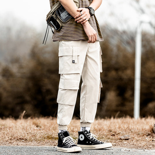 Pantalones Cortos Deportivos con Cintura Elástica y Múltiples Bolsillos - Image 11