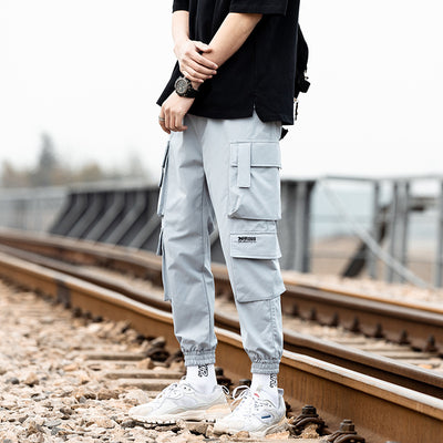 Pantalones Cortos Deportivos con Cintura Elástica y Múltiples Bolsillos - Image 9