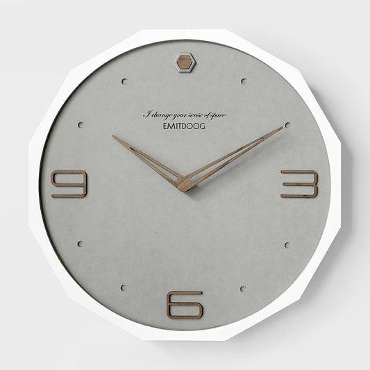 Reloj de Pared Nórdico Minimalista Luxury - Diseño Moderno para Sala y Restaurante