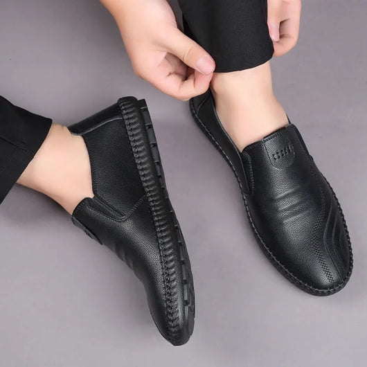 Zapatos Casuales de Cuero para Hombre - Cómodos, Transpirables y Versátiles - Image 6