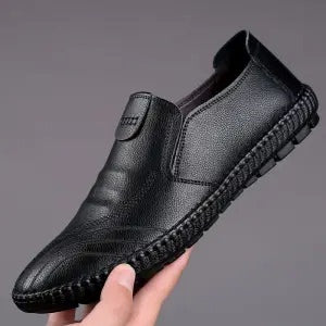 Zapatos Casuales de Cuero para Hombre - Cómodos, Transpirables y Versátiles